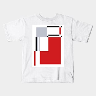 Red Abstract #02 Kids T-Shirt